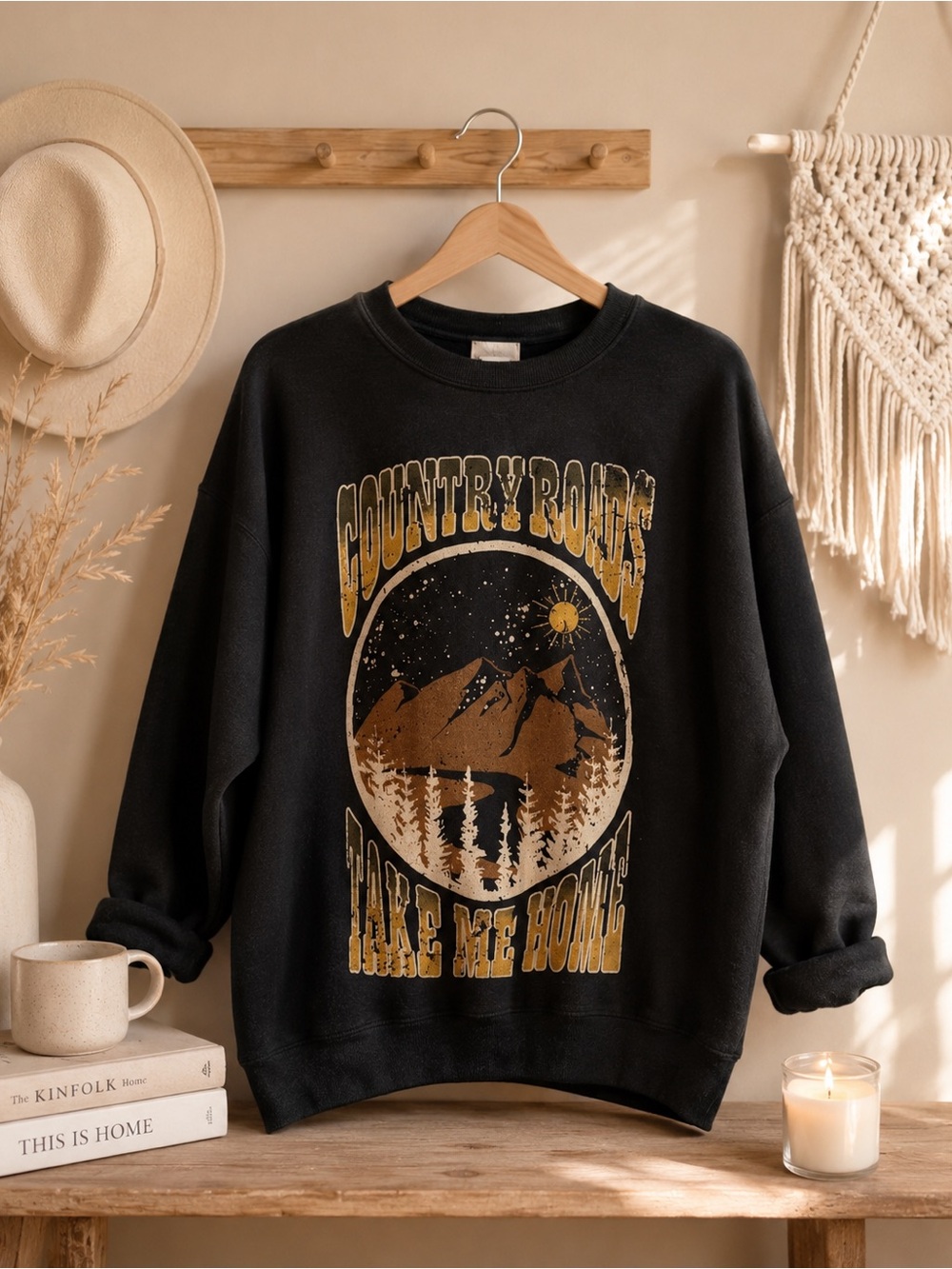 Altar'd State ‘Take Me Home Country Roads’ Crewneck Sweatshirt